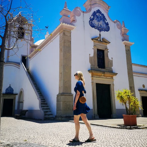 ⭐️ New Listing ⭐️ Natura Shirred Mini Dress with Bow in Blue - Picture 5 of 15